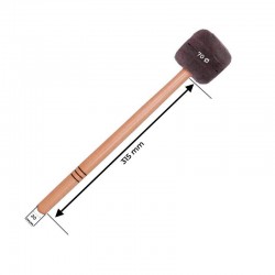 DECK TIMPANI UNIDADE CINZA FELTRO