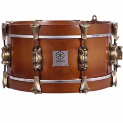 SAYÓN PASIÓN DEL SUR OLD DRUM 35,6 Ø X 16 CM WALNUT HOOPS WALNUT