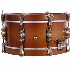 SAYÓN PASIÓN DEL SUR OLD DRUM 35,6 Ø X 16 CM WALNUT HOOPS WALNUT