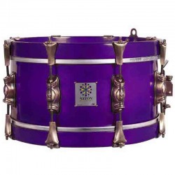 SAYÓN PASIÓN DEL SUR OLD DRUM 35.6 Ø X 18 CM VIOLET HOOPS VIOLET