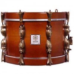 SAYÓN TAMBOR PASIÓN DEL SUR VIEUX 35,6 Ø X 22 CM NOYER CRÉOLES NOYER
