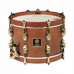 SAYÓN TAMBOR PASIÓN DEL SUR OLD 35,6 Ø X 22 CM WALNUT HOOPS WALNUT