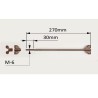 OLD TIMPANI ROD 27 CM COMPLETE