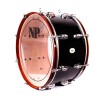 BOMBO BANDA STANDAR CROME 50,8 Ø X 30 CM NEGRO AROS MIEL RANURA