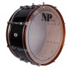 GROSSE CAISSE STANDARD BANDE CROME 55,9 Ø X 25 CM NOIR HONEY HOOPS GROOVE