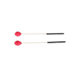HIGH SCHOOL METALLOPHONE MALLET RED WOOL...