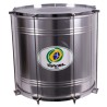 SURDO BAHIA ALUMINIUM IPANEMA 55,9 Ø X 40 CM ARGENT