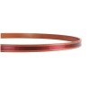 BAGUE EN BOIS BATTERIE 45,7 Ø X 4,0 CM RAINURE EN NOYER