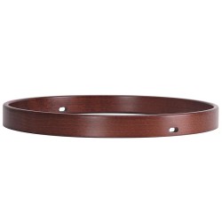WOODEN RING DRUM MORELLANO 35,6 Ø X 3.0 CM SMOOTH BORDONERO