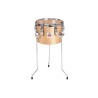 TIMBAL ESCUELA 25,4 Ø X 20 CM NATURAL AROS METÁLICOS CON PATAS