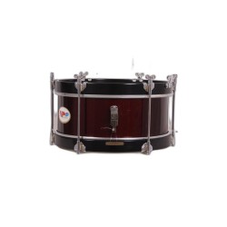 CHILDREN'S BROTHERHOOD DRUM 30,5 Ø X 11 CM RED WINE RINGS BLACK SMOOTH