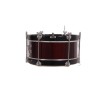 CHILDREN'S BROTHERHOOD DRUM 30,5 Ø X 11 CM RED WINE RINGS BLACK SMOOTH