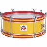 CHILDREN'S BROTHERHOOD DRUM 30,5 Ø X 11 CM YELLOW RED RINGS GROOVE