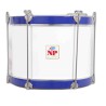 VARETAS DE TAMBOR TAMBORRADA 35,6 Ø X 24 CM ARGOLAS AZUL MARINHO BRANCO