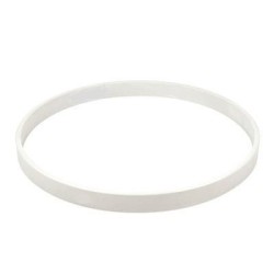 WOODEN RING ROCIERO DRUM 25,4 Ø X 3.0 CM WHITE
