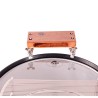 TAMBOUR ARAHAL 35,6 Ø X 16 CM VIOLET AVEC SUPPORT