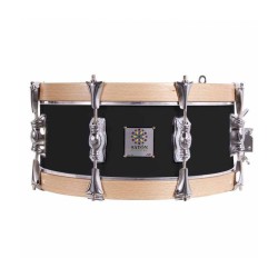TAMBOR SAYÓN PASIÓN DEL SUR CROME 35,6 Ø X 14 CM NEGRO NATURAL LISO
