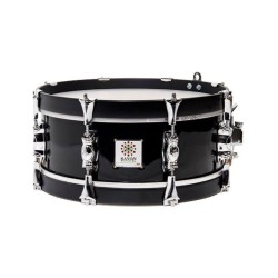 TAMBOR SAYÓN PASIÓN DEL SUR CROME 35,6 Ø X 14 CM NEGRO AROS GRAFITO LISO