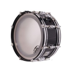 TAMBOR SAYÓN PASIÓN DEL SUR CROME 35,6 Ø X 14 CM NEGRO AROS GRAFITO RANURA