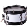 MINI SAYON DRUM KIDS CROME 10" X 12 CM WHITE GRAPHITE HOOPS