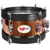 MINI SAYÓN KIDS DRUM CROME 10" X 12 CM GOLD GRAPHITE HOOPS