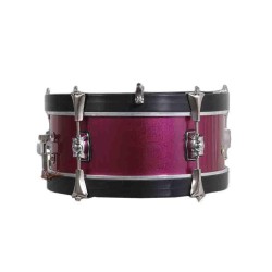 MINI SAYON DRUM KIDS CROME 12" X 12 CM CRÉOLES GRAPHITE MAGENTA