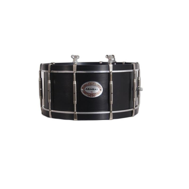 TAMBOR ARAHAL 38,1 Ø X 16 CM NEGRO CON SOPORTE