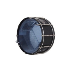 TAMBOUR ARAHAL 38,1 Ø X 16 CM NOIR AVEC SUPPORT