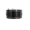 TAMBOUR ARAHAL 38,1 Ø X 16 CM NOIR AVEC SUPPORT