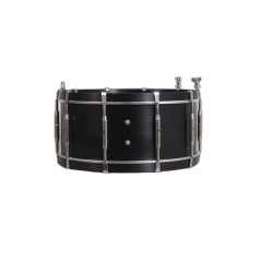 TAMBOUR ARAHAL 38,1 Ø X 16 CM NOIR AVEC SUPPORT
