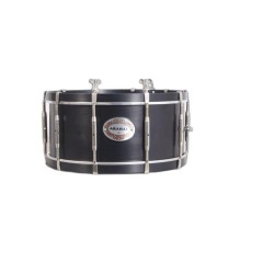 TAMBOR ARAHAL 38,1 Ø X 16 CM PRETO COM SUPORTE