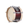 SAYÓN PASIÓN DEL SUR CROME DRUM 10" X 14 CM WINE RED EARRINGS NATURAL SMOOTH