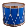 TAMBOR GRANADERO CUERDA 38,1 Ø X 30 CM  AZUL CIELO AROS NATURAL AGUJEROS