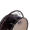 BOMBO CONCIERTO CROME 91,4 Ø X 50 CM NEGRO CON SOPORTE