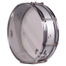 ALUMINIUM BAND CASE 35,6 Ø X 09 CM SILVER
