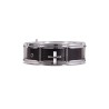 CAJA BANDA ALUMINIO 35,6 Ø X 09 CM NEGRO