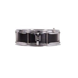 CAJA BANDA ALUMINIO 35,6 Ø X 09 CM NEGRO