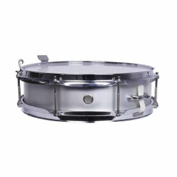CAJA BANDA ALUMINIO 30,5 Ø X 09 CM PLATA