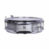 ALUMINIUM BAND CASE 30,5 Ø X 09 CM SILVER
