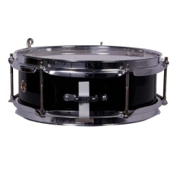 CAJA BANDA ALUMINIO 30,5 Ø X 09 CM NEGRA