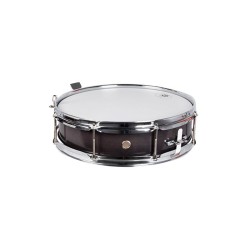 CAJA BANDA MADERA 35,6 Ø X 09 CM AZABACHE