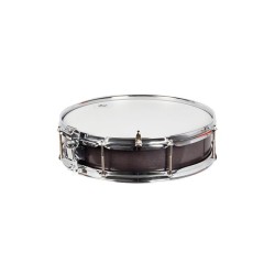 CAJA BANDA MADERA 35,6 Ø X 09 CM AZABACHE