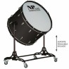 TAMBOR DE BAIXO COM CÂMERA BLACK 32" X 20" CROME COM SUPORTE