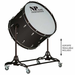 TAMBOR DE BAIXO COM CÂMERA BLACK 36" X 20" CROME COM SUPORTE