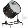 TAMBOR DE BAIXO COM CÂMERA BLACK 36" X 20" CROME COM SUPORTE