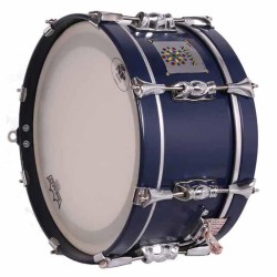 TAMBOR SAYÓN PASIÓN DEL SUR CROME 35,6 Ø X 16 CM AZUL NOCHE AROS AZUL NOCHE