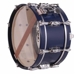 TAMBOR SAYÓN PASIÓN DEL SUR CROME 35,6 Ø X 16 CM AZUL NOCHE AROS AZUL NOCHE