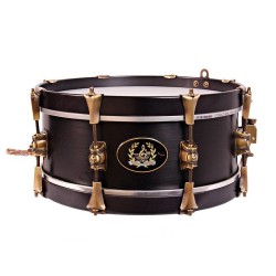 TAMBOR SAYÓN ESPERANZA ORO 35,6 Ø X 14 CM NEGRO AROS AZABACHE