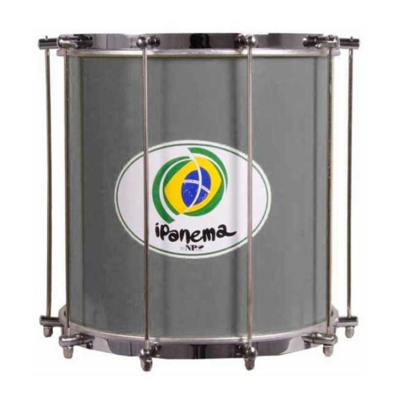 REPENIQUE IPANEMA 30,5 Ø X 30 CM PLATA