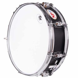 MARCHING ALUMINIUM Snare drum 35,6 Ø X 09 CM BLACK